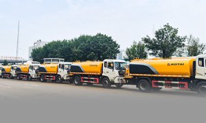 Bulk Overseas Shipments Accelerate Again! 26 Specialized Engineering Vehicles from Qingdao Kotai Heavy Industry Machinery Co., Ltd. Ready for Shipment at Tianjin Port!