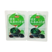 Quick-cook seaweed salad - three-sided sealed