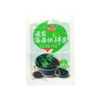 Quick-cook seaweed salad - three-sided sealed