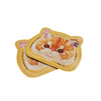 Irregular three-side seal flat bag