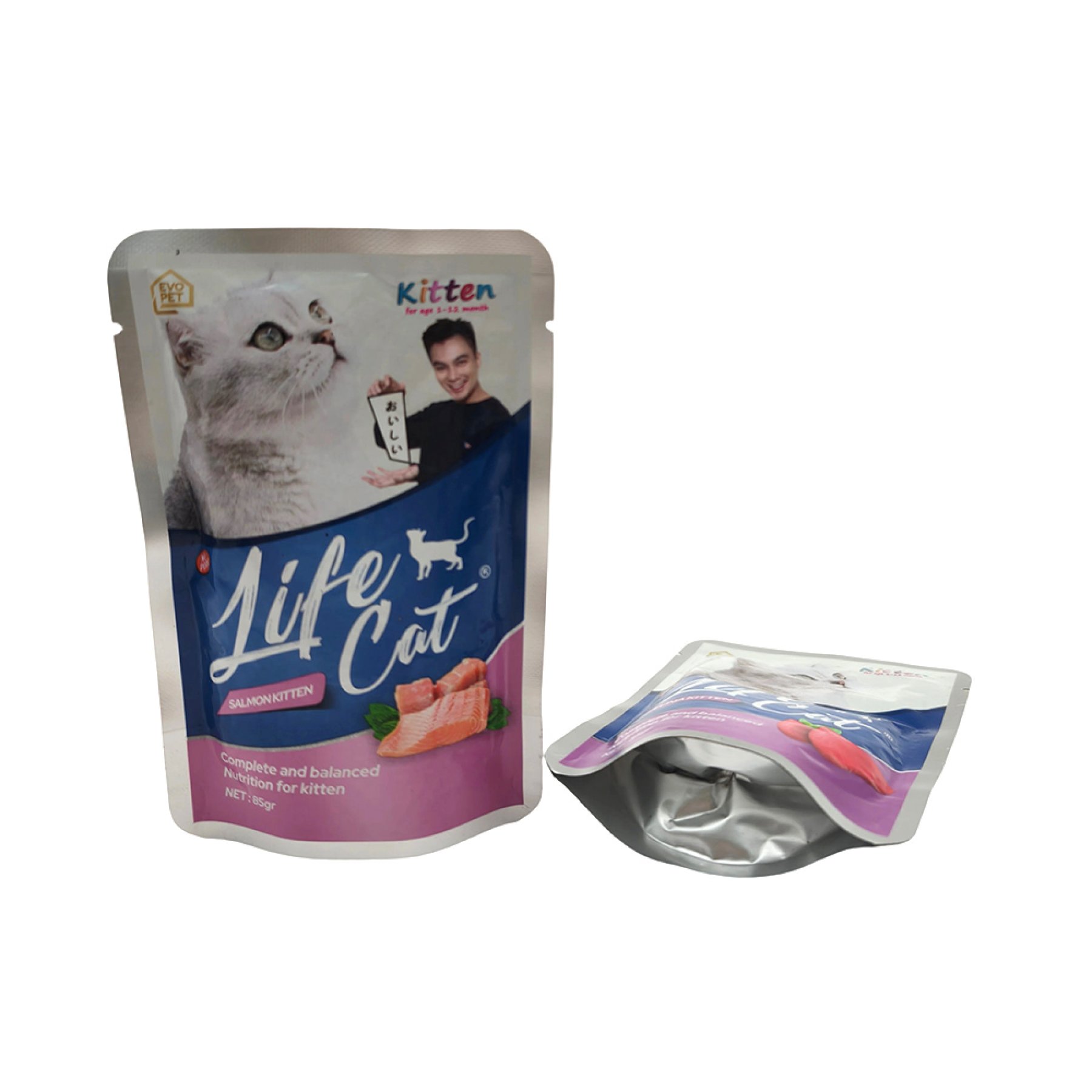 Wet Pet Food-3 Sides Sealed Bags 