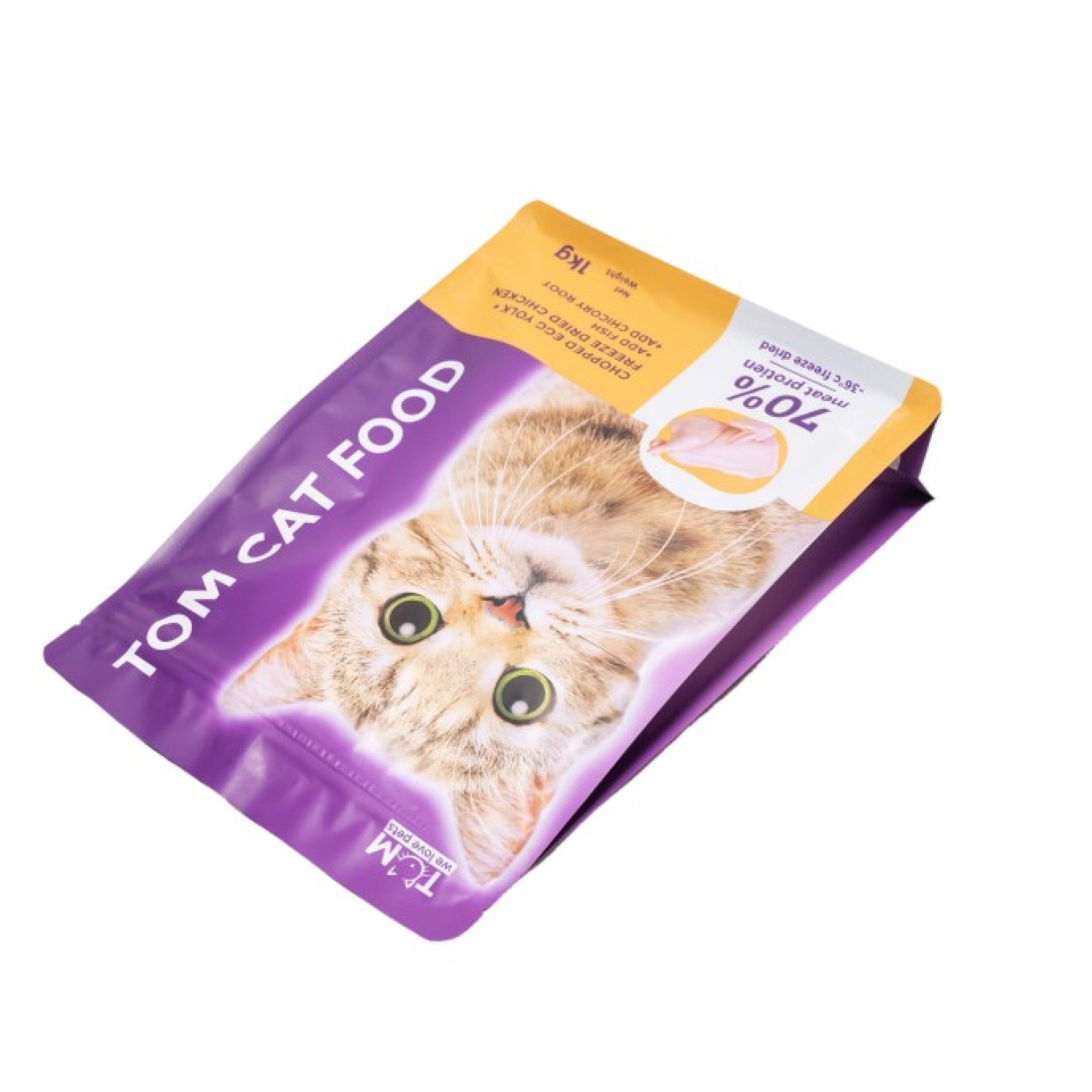 Pet food-8 Sides Sealed Bags