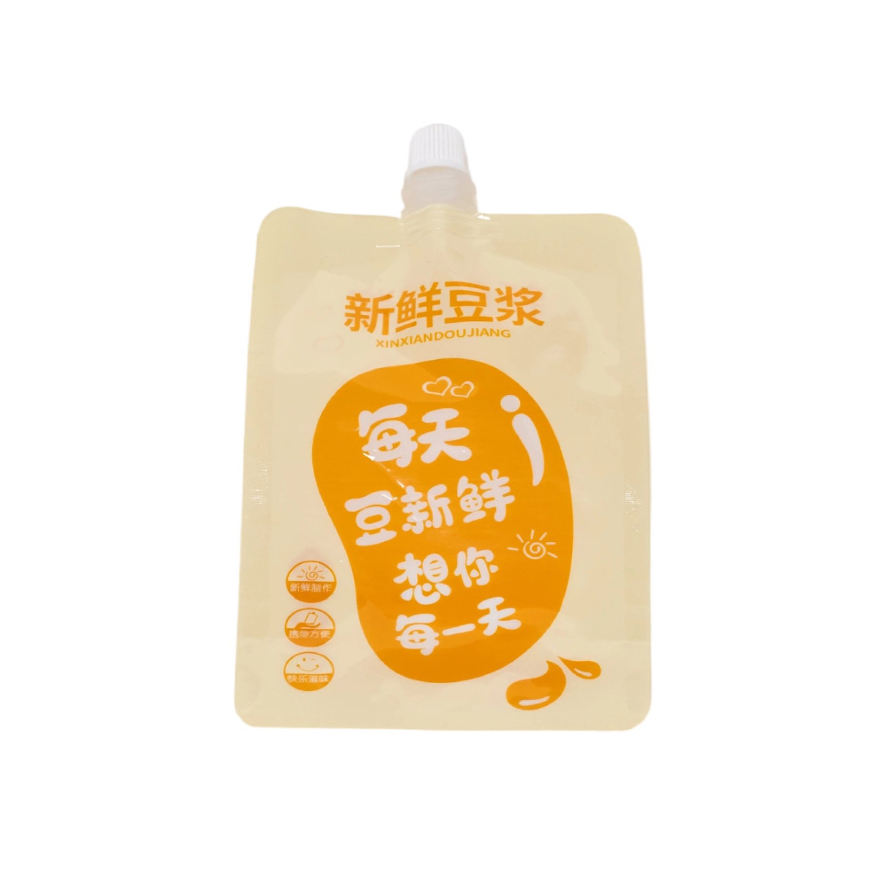 Semi-Liquid Food-Spout Pouch