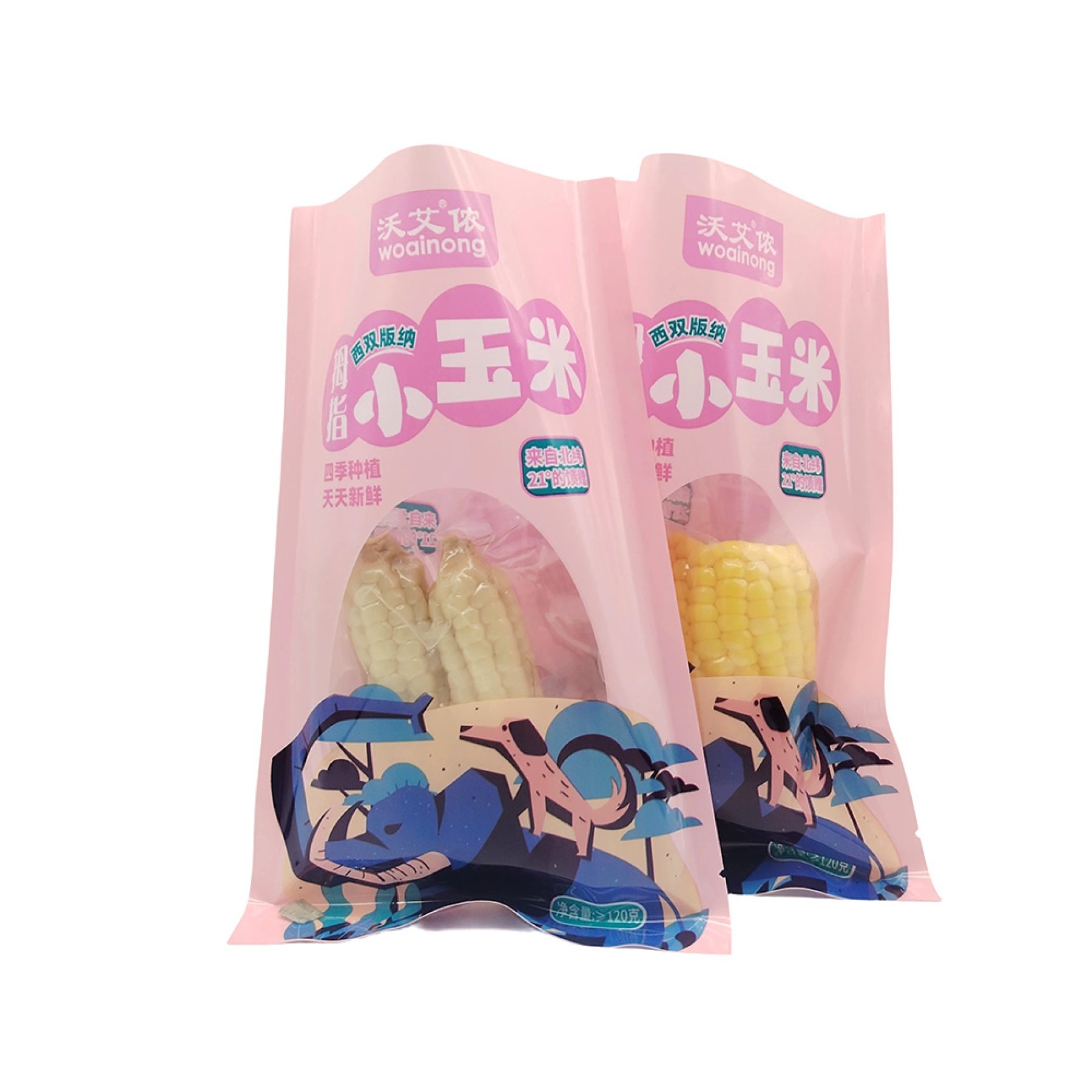 Stand-Up Zippered Window Pocket