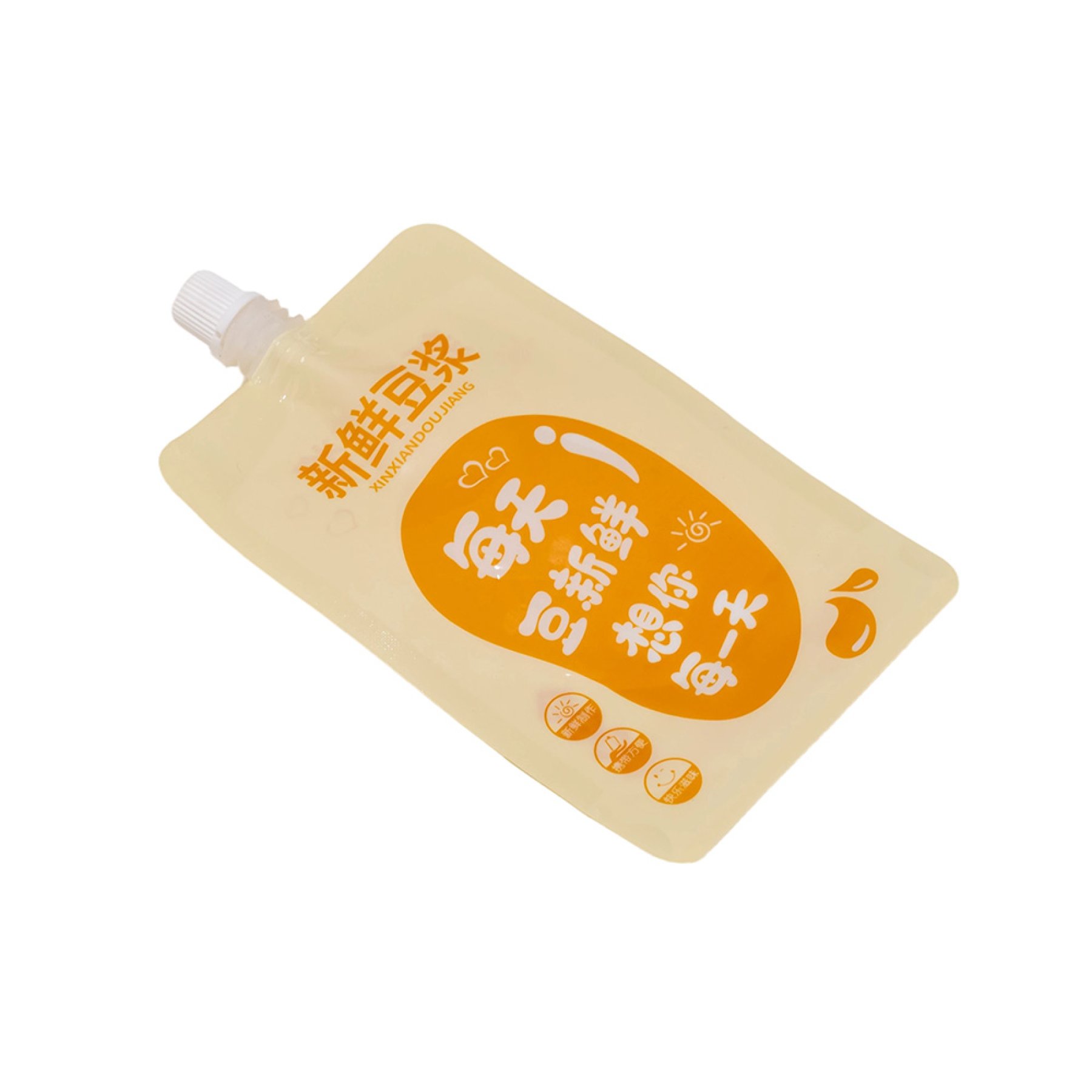 Semi-Liquid Food-Spout Pouch