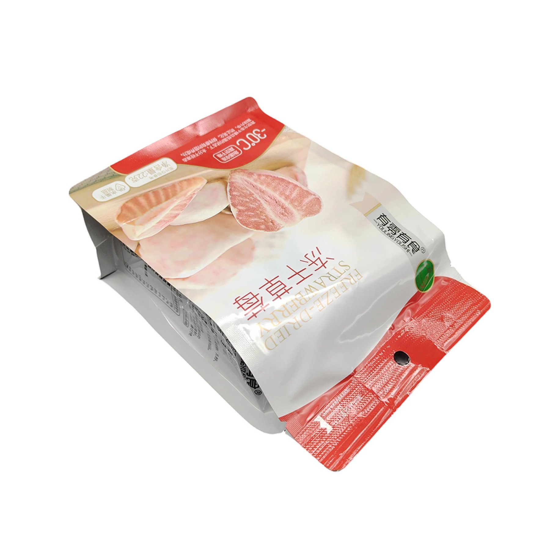 Pet-Freeze-Dried Strawberries-Octagonal Seal