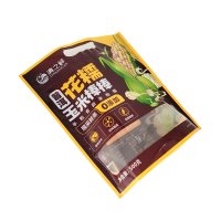 Eight-sided sealed handle with zipper and windowed pocket