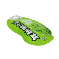 Irregularly shaped three-side sealed hanging bag