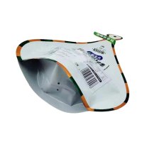 Irregular three-sided sealing hole window bag