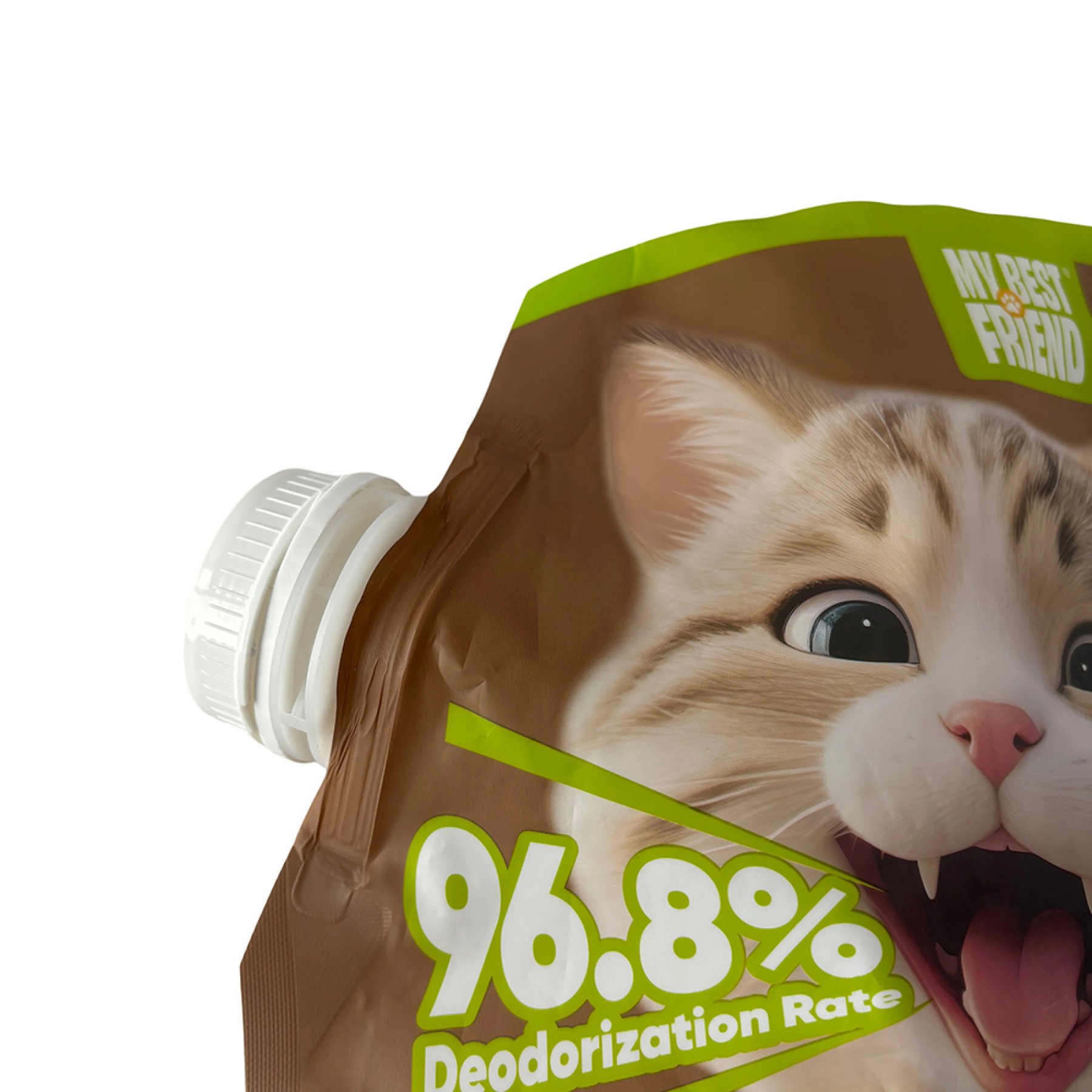 Pet Cat Litter Spout Pouch