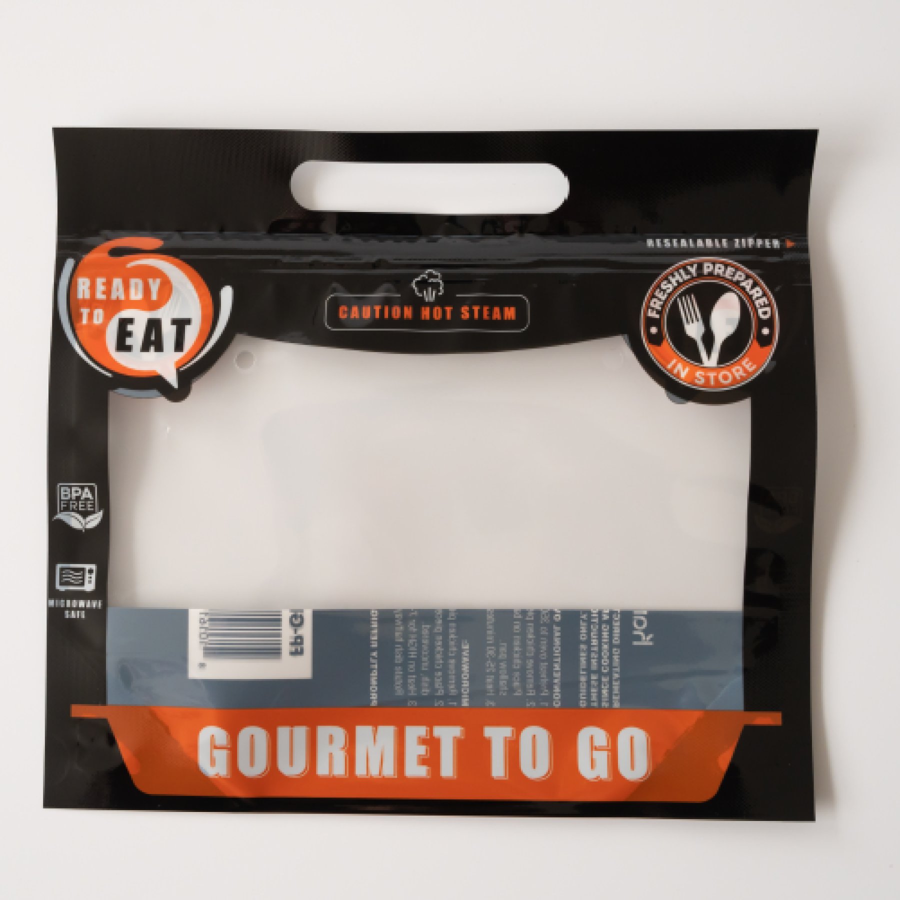 Microwavable Snack Pouch