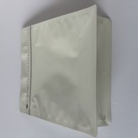 White Resealable Pouch