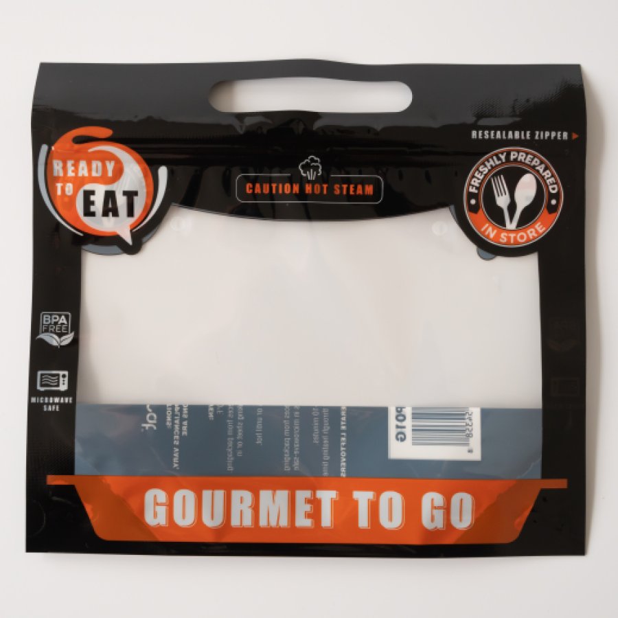 Gourmet To Go Food Packaging Bag 