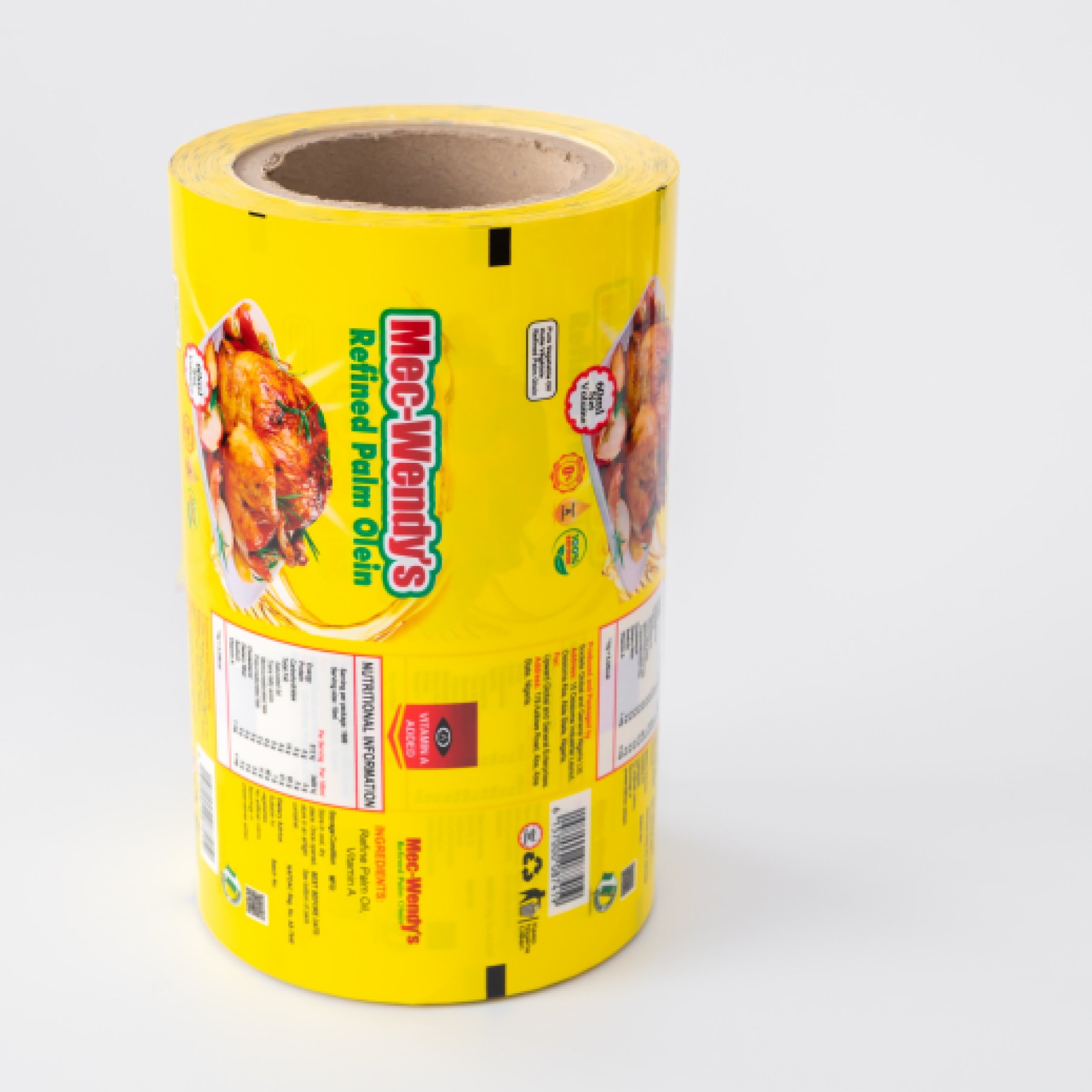 Palm Oil Packaging Roll Film