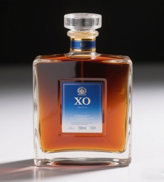 500&750 ML liquor glass bottle