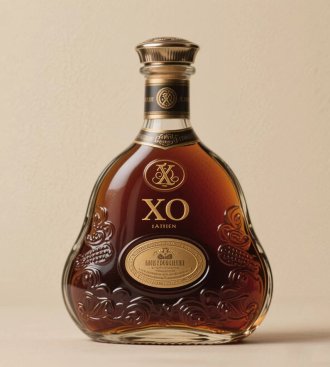 500 ML XO liquor glass bottle