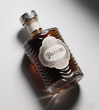 500&750 ML liquor glass bottle