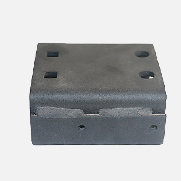 OEM customized stainless steel plate welding with Black Powder Coating