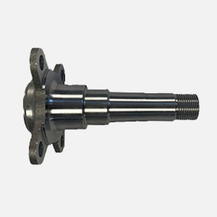   Factory 2,000 lbs Trailer Axle Spindle with 5-4.5" Bolt Circle Hub