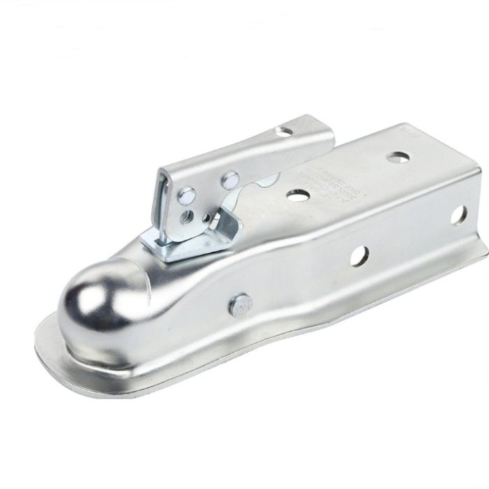 Straight Trailer Coupler 2" Ball 3" Channel Width 3500 Lbs trailer Tongue Coupler