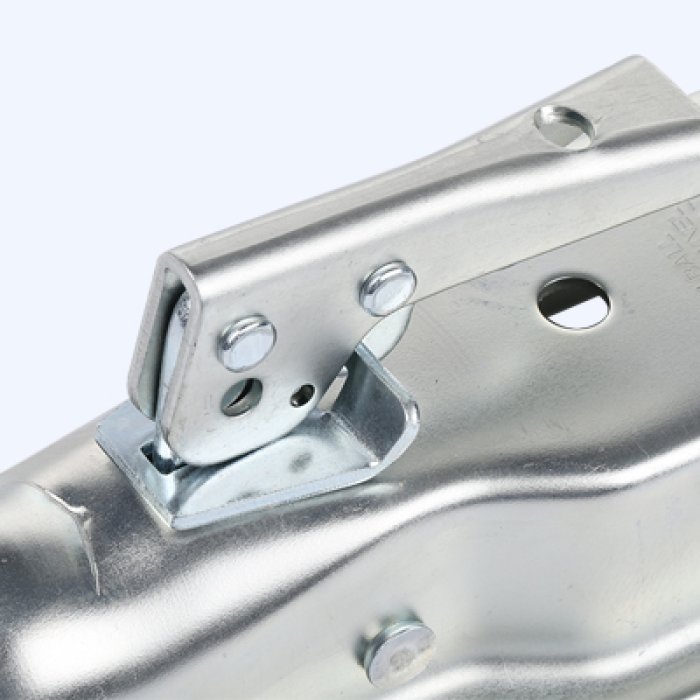 Straight Trailer Coupler 2" Ball 3" Channel Width 5000lbs Trailer Tongue Coupler