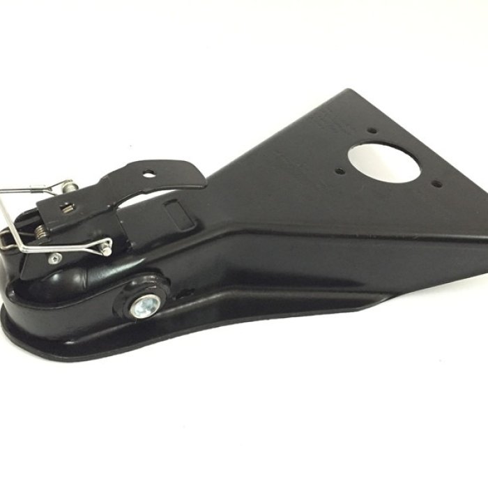 Class III a-Frame SAE Trailer Coupler with 2" Dia Ball 8000lbs Capacity, Powder Coated Zinc