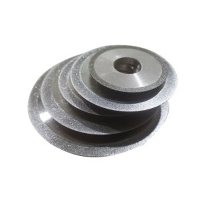 Carborundum grinding wheel
