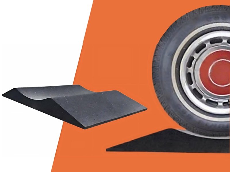 Custom Made Rubber Mat Used for Protecting Tires