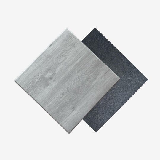 Vinyl Laminated Rubber Gym Tile