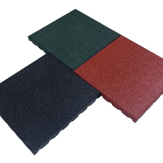 Eco-friendly Safety Outdoor Playground Rubber Flooring Tiles