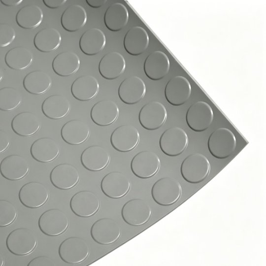 Coin Shape Round colorful stud PVC Floor Matting