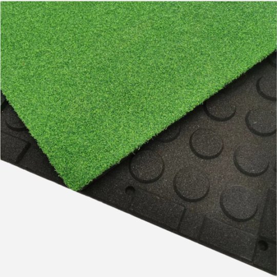 Waterproof Artificial Turf Grass Rubber Tiles Outdoor Sports Flooring 