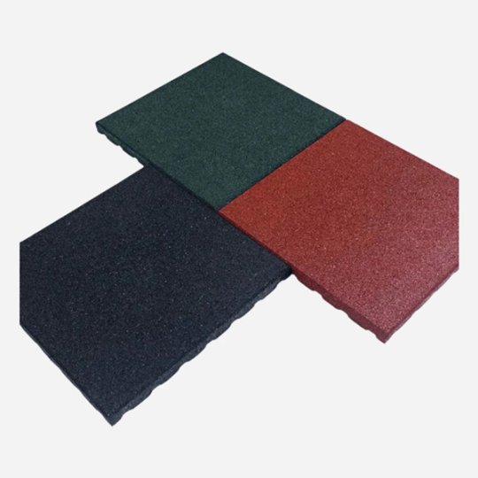 Eco-friendly Safety Outdoor Playground Rubber Flooring Tiles