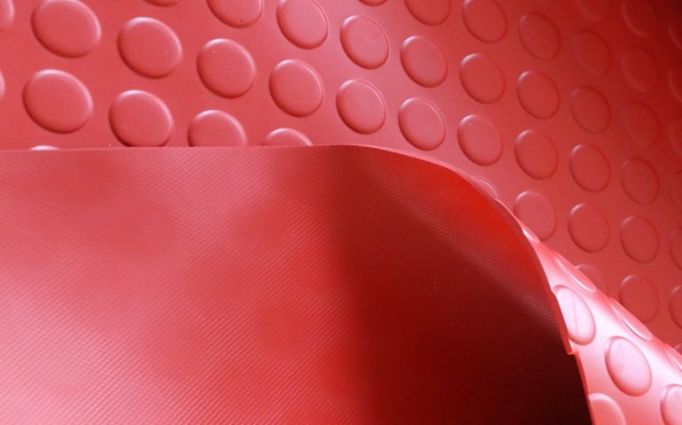 Textile back surface