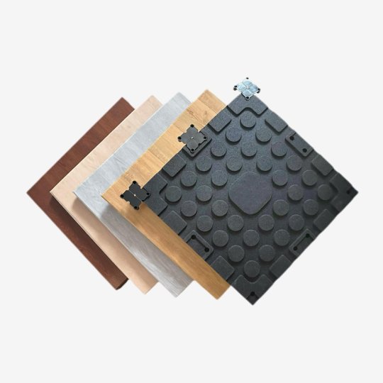 High Poly Pattern Easylock Gym Floor Tile 20mm/25mm/30mm
