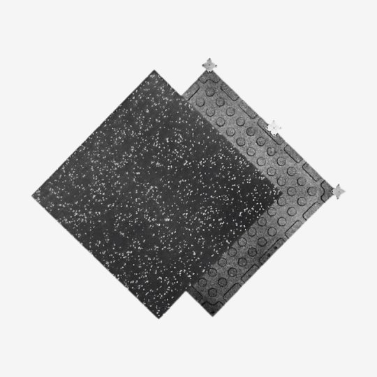 Heavy Duty Interlocking Rubber Flooring Tile 100CM X 100CM