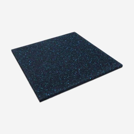Speckled Heavy Duty Granule Rubber Gym Flooring Tile