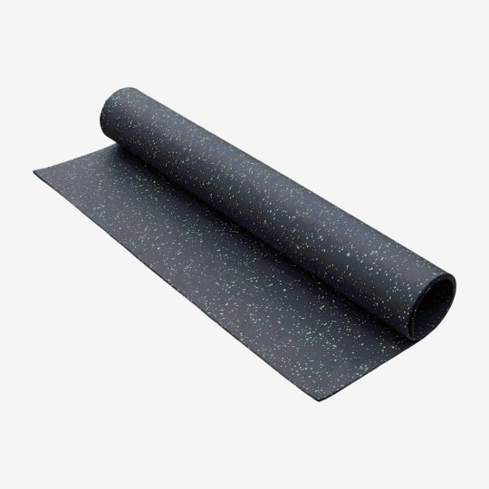 Gym Rubber Floor Matting Rolls – 4ft Width, Custom Length, 2-12mm Thickness