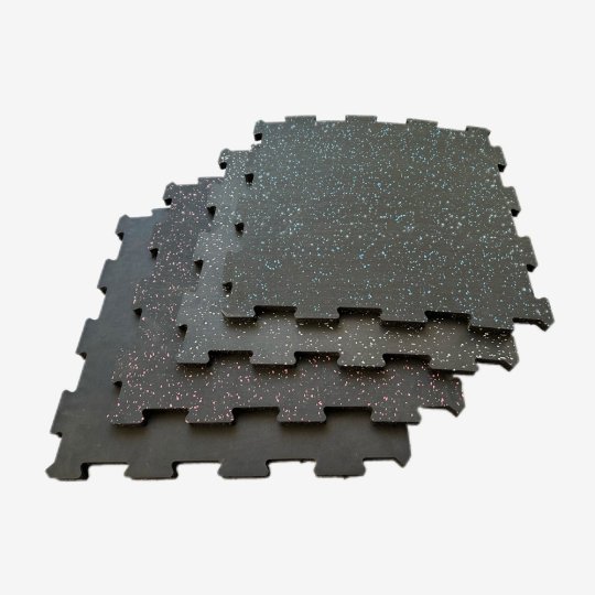 Interlocking EPDM Topped Rubber Mat 15/20/25mm