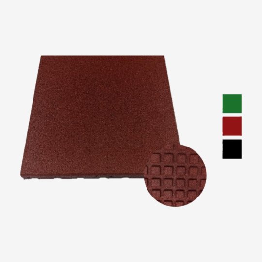 Eco-friendly Safety Outdoor Playground Rubber Flooring Tiles