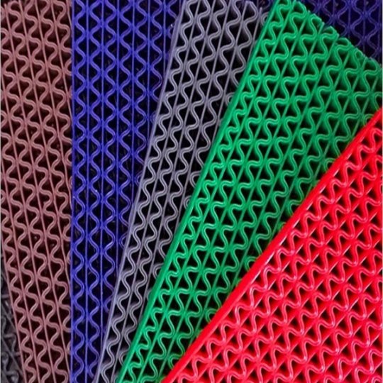 S Type PVC Anti-Slip Floor Mat