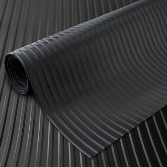 Corrugated Wide Ribbed Rubber Anti-slip Mats