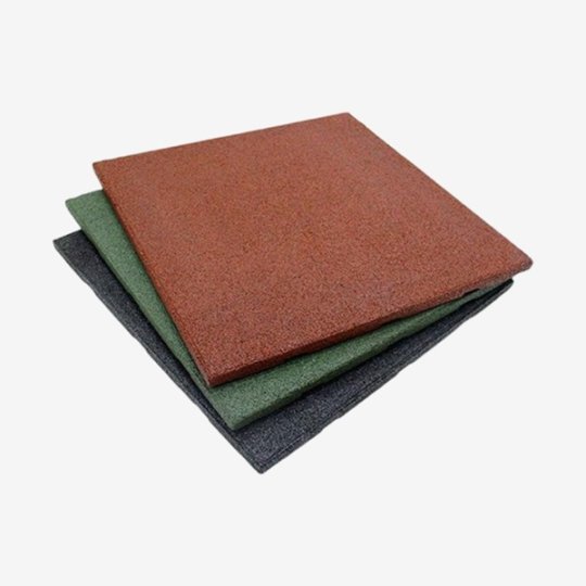 Colored Safety Anti-Slip Outdoor Playground Rubber Tiles