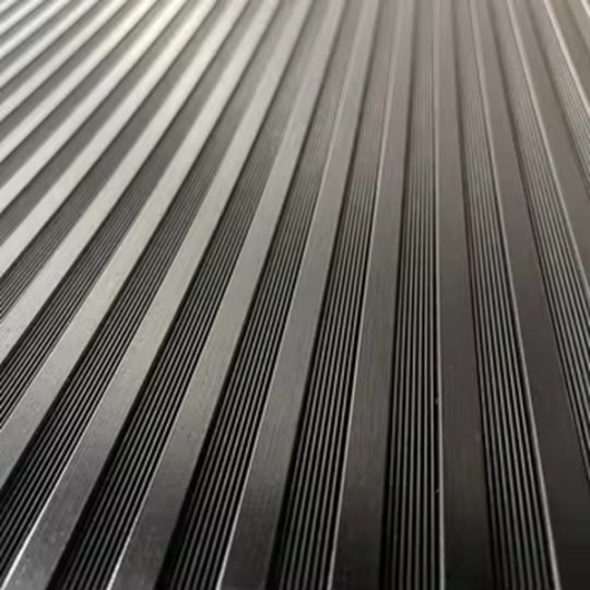 Anti-Slip Mix Ribbed Corrugated Rubber Floor Mat 3mm
