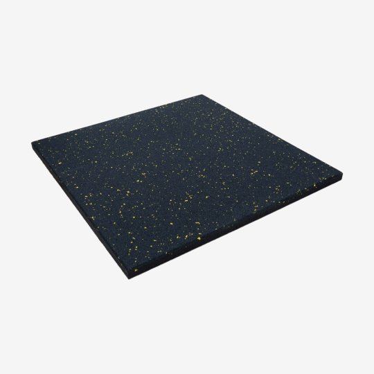 Bulk Supply Fleck Gym Rubber Tile - Full Fine Granule Version