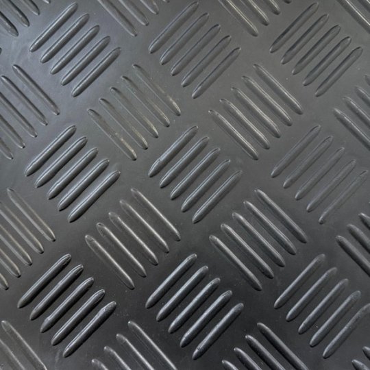Checker Style Rubber Flooring Rolls