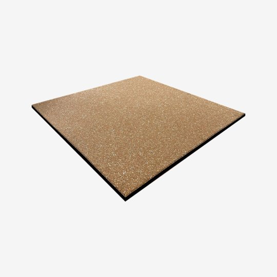 Wholesale Sand Color EPDM Topped Gym Rubber Tile