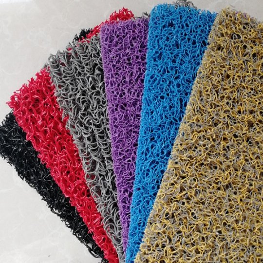 Heavy Duty No Backing PVC Coil Cushion Floor Mat