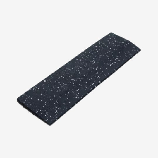 Rubber Gym Flooring Ramp Edge 50x15cm in 20/25/30mm Thickness