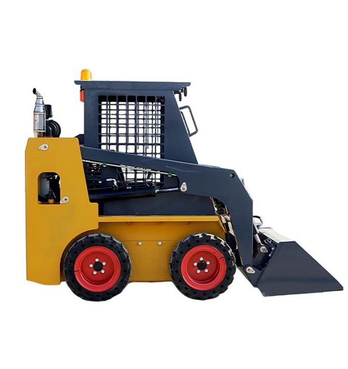 Minicargadora con cabina